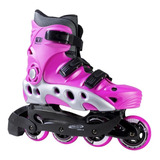 Patins Traxart Inline Spectro Rosa Roller