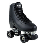 Patins Traxart Quad Klassic Preto Abec5 Base Alumínio meia