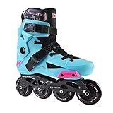 Patins Traxart Revolt Azul Freestyle 80mm 85A Abec 9 Roller 35 36 4 Azul 