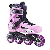 Patins Traxart Revolt Lilas Inline Freestyle 80mm ABEC 9