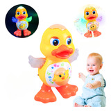 Pato Dançante Brinquedo Musical Dança Anda Mexe Luz E Som