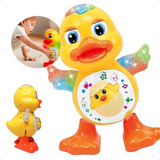 Pato Dançante Musical Com Luzes E Som Brinquedo Infantil Mex