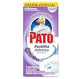 Pato Desodorizador Sanitário Pastilha Adesiva Lavanda 3 Unidades Promocional