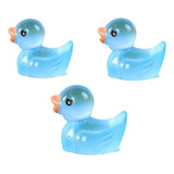 Pato Miniatura De Resina Para Pegadinhas Decoração 25 Peças
