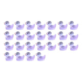 Pato Roxo Resina Decoração Miniatura Pegadinha 25 Peças