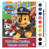 Patrulha Canina Vamos Nessa Livro Colorir