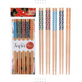 Pauzinhos Rachi Hashi Cozinha Oriental Japonesa Coreana C Nf