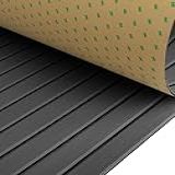 Pavimento De Barco De Espuma Vinílica Acetinada Com Revestimento Autoadesivo 3M 120 Cm X 41 Cm Piso Marítimo De Teca Sintética Antiderrapante Para Barcos Iate Lancha Caiaque Refrigerador Tampos