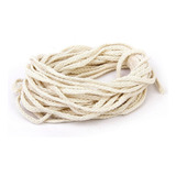 Pavio Algodão 3mm Velas Lamparinas Tochas Lampião Kit 10 Mts