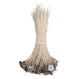 Pavio Para Velas 17 Cm Fio Cobre Com Ilhos Montado 100 Uns