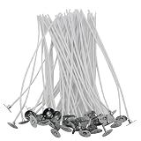 pavios 50pcs pavios pavios encerados fabricacao velas algodao pavios encerados fazer velas mesmo polegadas longa duracao