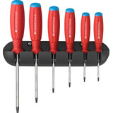 Pb Swiss Tools Conjunto De 6 Chaves De Fenda Swissgrip Par