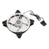 Pc Case Van Computer 1200 Rpm Duplo Led 12 Cm Rgb Silent
