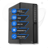 Pc Computador Cpu Intel Core I5 3  16gb Ssd 1tb Fonte 500w