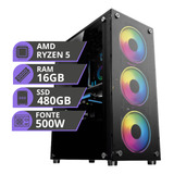 Pc Gamer Computador Cpu
