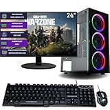 PC Gamer DreamComputers Completo Intel Core I7 16GB RAM Geforce RTX 3060 12GB SSD 512GB Com Kit Gamer E Monitor 24 Full HD