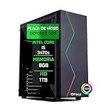 Pc Gamer Fácil Intel Core I5 3470S 8Gb DDR3 GeForce GT 730 2Gb 128 Bits HD 1 TB