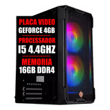 Pc Gamer I5 9 Geração Placa Video 4gb 16g Ddr4 Ssd 480