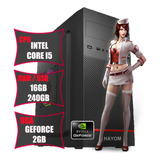 Pc Gamer Intel Core I5 16gb 240gb Ssd Geforce 2gb Preto