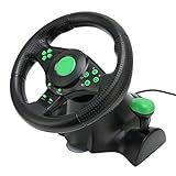 Pc Racing Wheel, Volante De Corrida De Carro De Rotação De 180 Graus Com Pedal, Aplicável Para Xbox 360, Para Ps3, Para Ps2, Pc