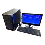 Pc Samsung Lcd 16 Completo cpu teclado E Mouse Dual Core 2gb