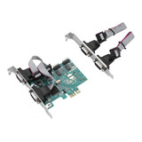 Pci e Para Rs232 4 Portas Serial Port Converter Pci Express