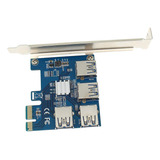 Pci Express Pcie 1 Para 4 Slots 16x 1x Para 4 Externo Pci e