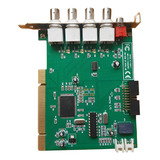 Pci Placa Captura Vídeo Dvr 4 Canais Para Câmeras Ws dsr104