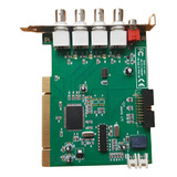 Pci Placa Captura Vídeo Dvr 4 Canais Para Câmeras Ws dsr104