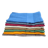 Pct C 12 Toalha Donna Bm Rosto 43x65cm 100 Algodão Cores