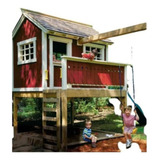 Pdf De Construção casinha De Madeira Suspensa Com Playground