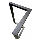 Pé Base De Mesa Madeira Maciça Mármore Vidro 30x20 Unitario