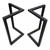 Pé Base De Mesa Madeira Maciça Vidro Mármore Altura 72cm