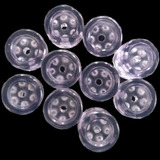 Pé Batente Coxim De Silicone Transparente 4 Unidades Médio