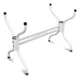 Pé De Mesa Jantar Tampo Madeira Pedra Vidro 1 20x0 75 G