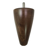 Pé Palito De Madeira Sofás Estofados 10cm Altura Kit 2 Pés