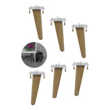 Pé Palito Retro Madeira Wood Classic 25 Cm Sofás Rack Criado