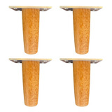 Pe Palito Retrô Reforçado Angelim C base Metal 6un 12cm Reto