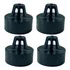 Pé Pezinho Microondas 4un Mec41 Mec52 Mtx52 Para Electrolux