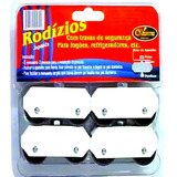 Pé Rodízio Rodinha Suporte Geladeira Freezer Máquina Lavar