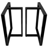 Pé Suporte Mesa De Jantar Kansas Para Tampos Até 2 00 X 1 00
