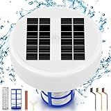 Pearpot Ionizador Solar Para Piscina- Purificador De Piscina Com Energia Solar- Mata Bactérias E Previne Crescimento De Algas