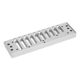 Peça De Harpa De Blues Harmonica Comb De 10 Furos Para Alumí