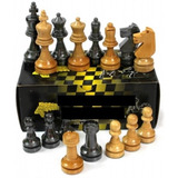 Peças D Xadrez Oficial Rei C 12 Cm Madeira Maciça