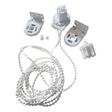 Peças Para Cortina Persiana Rolo Kit 32mm tp Base Chata