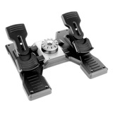 Pedais De Leme Voo Saitek Logitech Saitek Pro Flight Rudder