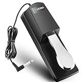 Pedais De Sustentação Para Teclado- Pedal Universal Para Piano Com Chave De Polaridade Piano Digital-teclado Para Piano-teclado MIDI Para Sintetizador Don-ner Ya-maha Ca-sio Ro-land K-org Be-hringer