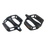 Pedal Bike Mtb Alumínio Preto Inglês 9 16 Gts Novo