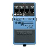 Pedal Boss Ceb-3 Bass Chorus Para Contrabaixo Com Low Filter