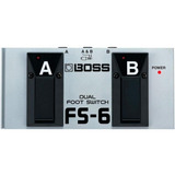 Pedal Boss Foot Switch Duplo Fs6 Efeitos   Footswitch Fs 6